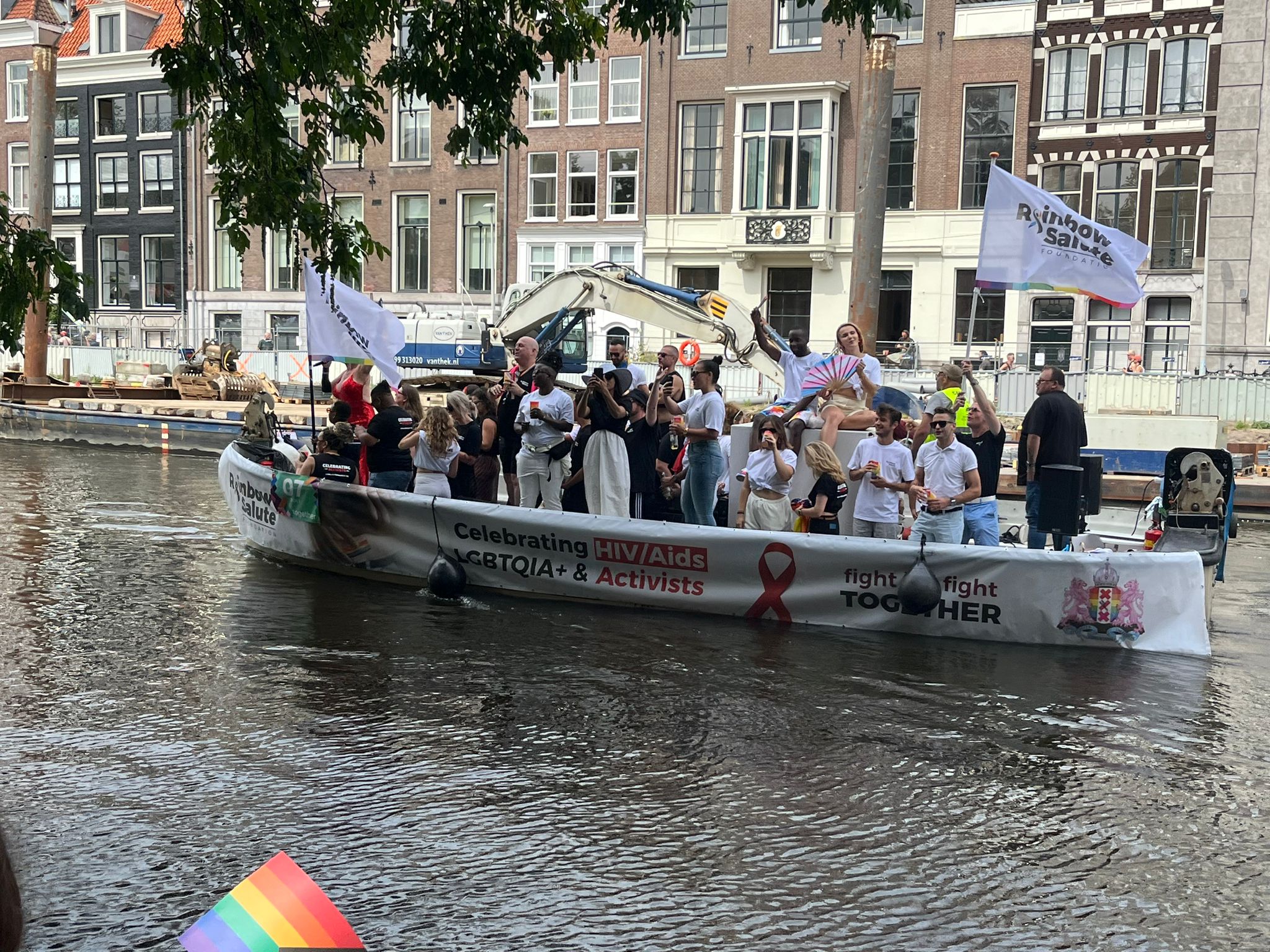 RSF 2024 boat on canal
